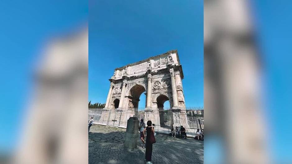 Andrea Duro encuentra la felicidad en Roma con su nueva pareja