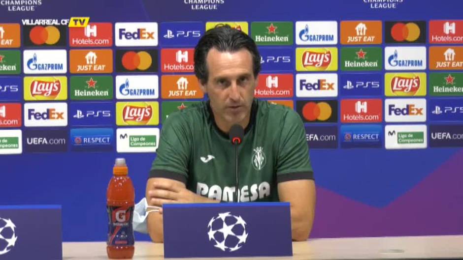 Emery sobre el Atalanta: "Es nivel Inter, nivel Juventus, nos ilusiona, nos reta"