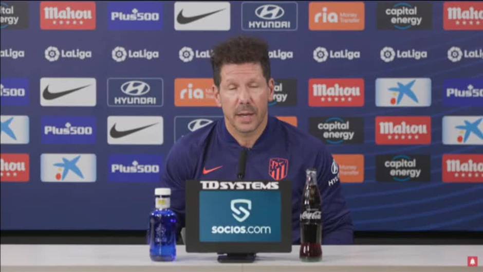 Simeone: "Joao Félix y Griezmann pueden jugar juntos"