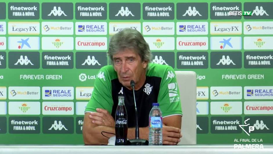 Pellegrini, la competitividad del Betis y el cariño que le profesa el Benito Villamarín