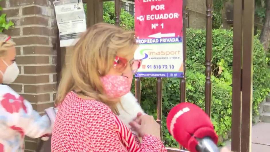 Isabel Gemio apoya a Teresa Campos cuando pide calma y paz