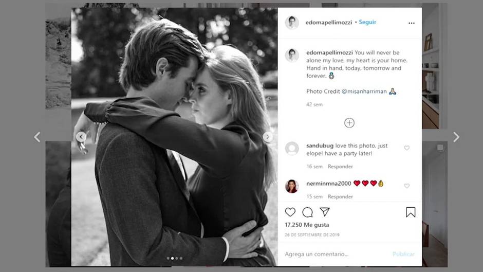 La princesa Beatriz y Edo Mapelli anuncian el nombre de su hija