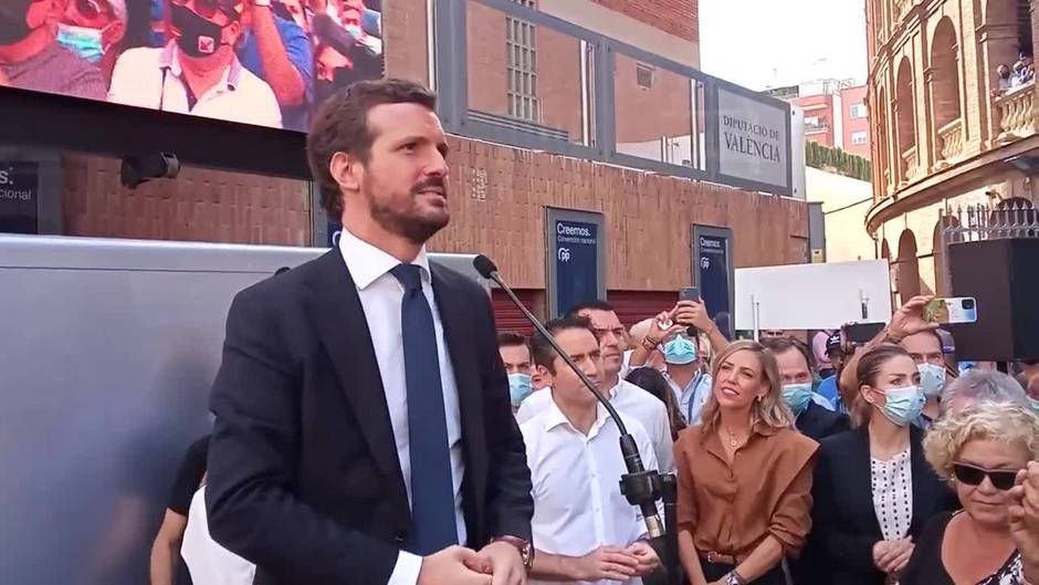 Casado: "El PP, una vez más, es la fuerza necesaria para España"