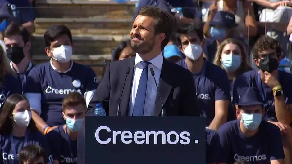 Casado carga contra el "trienio negro" de Sánchez y sitúa al PP como "única alternativa"