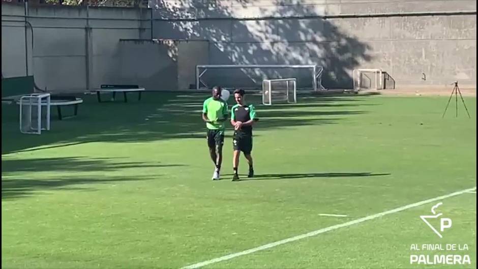 Los primeros pasos de Sabaly para su recuperación