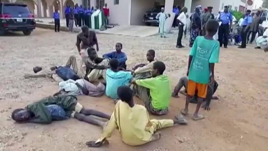 Liberadas 187 personas secuestradas por bandas armadas en Nigeria