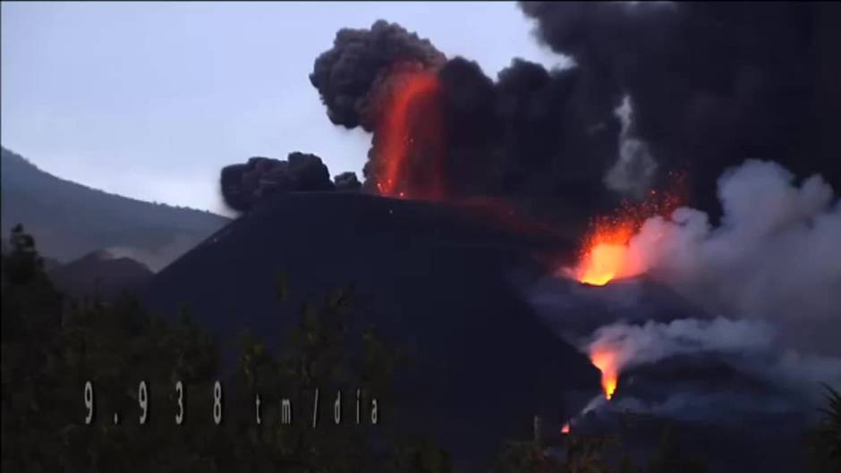 El fin de la erupción del volcán de La Palma está aún lejos