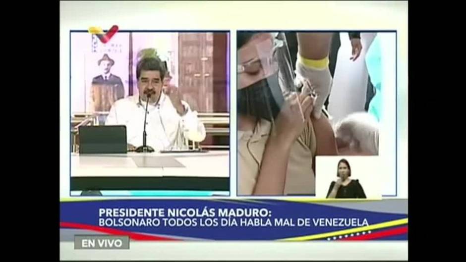 Nicolás Maduro insulta reiteradamente a Jair Bolsonaro