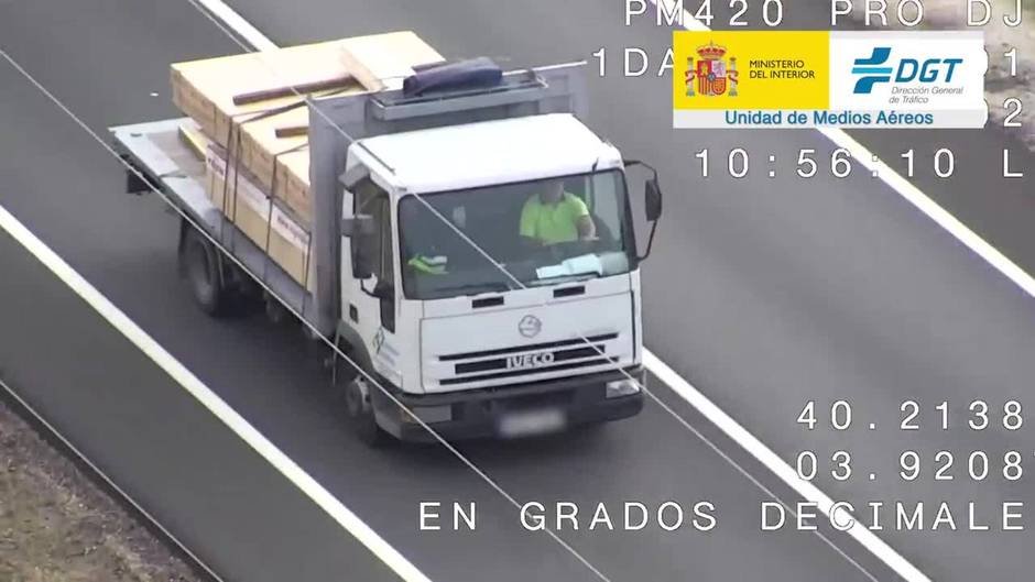 Más de la mitad de los conductores profesionales sancionados excedía los tiempos de conducción