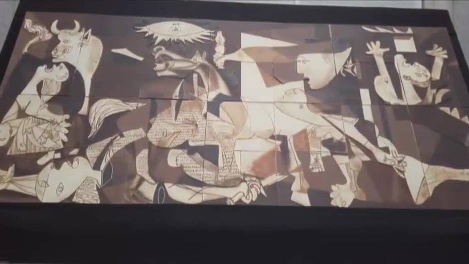 El Guernica de Picasso, protagonista en el Salón del Chocolate de París