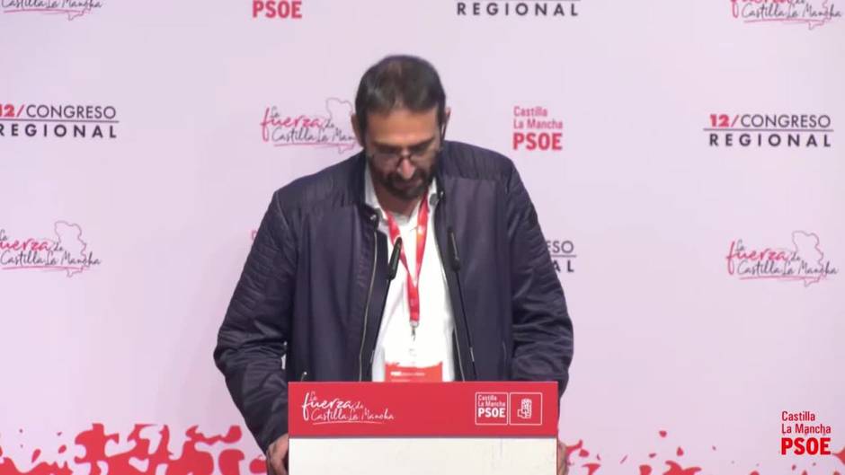 Gutiérrez arranca el Congreso del PSOE C-LM reivindicando un "pasado intacto"