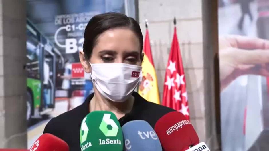 Ayuso sobre el bloqueo a dirigentes del PP: "No puedo estar a discusiones de patio de colegio"