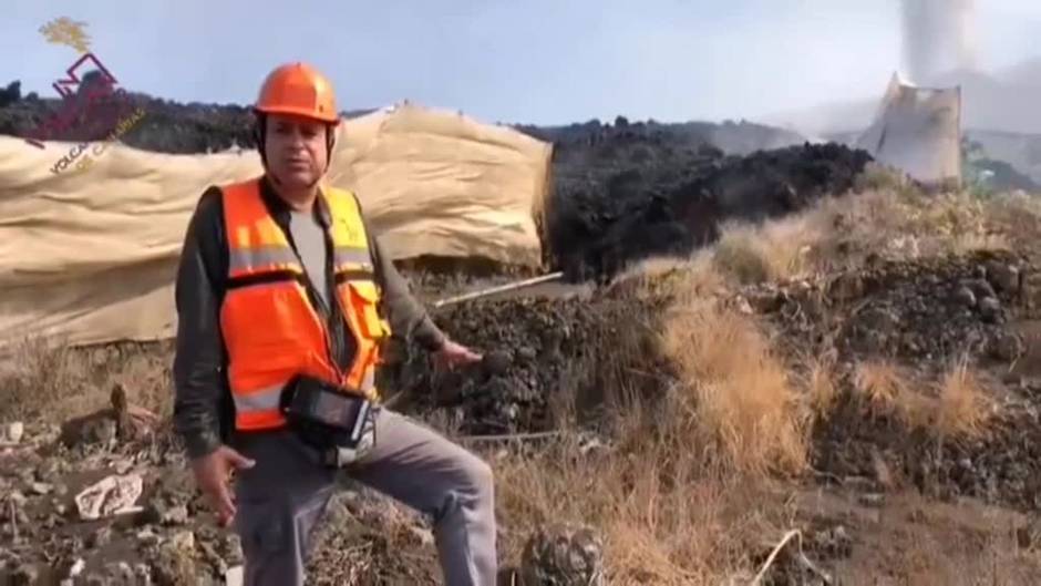 La colada más al sur a un paso del mar