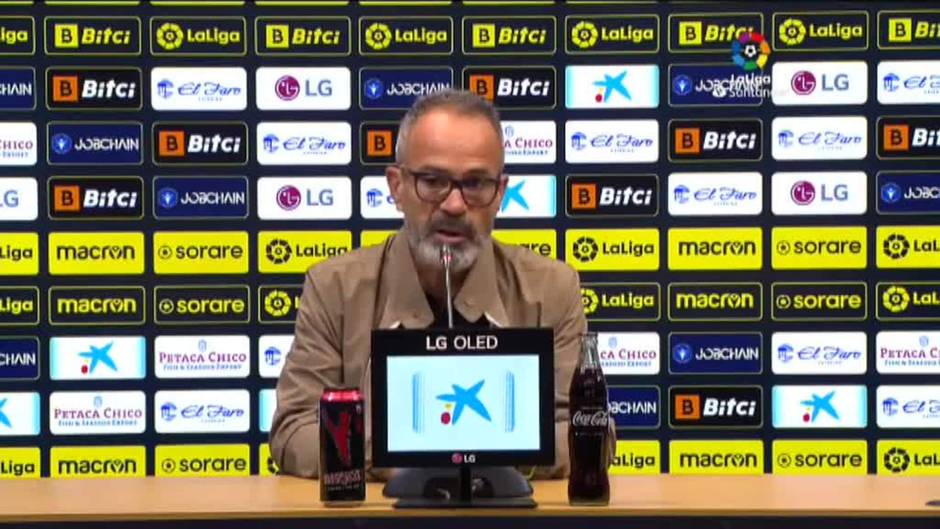 Luis García Plaza tras el empate ante el Cádiz: "Lo que nos está pasando no tiene explicación"