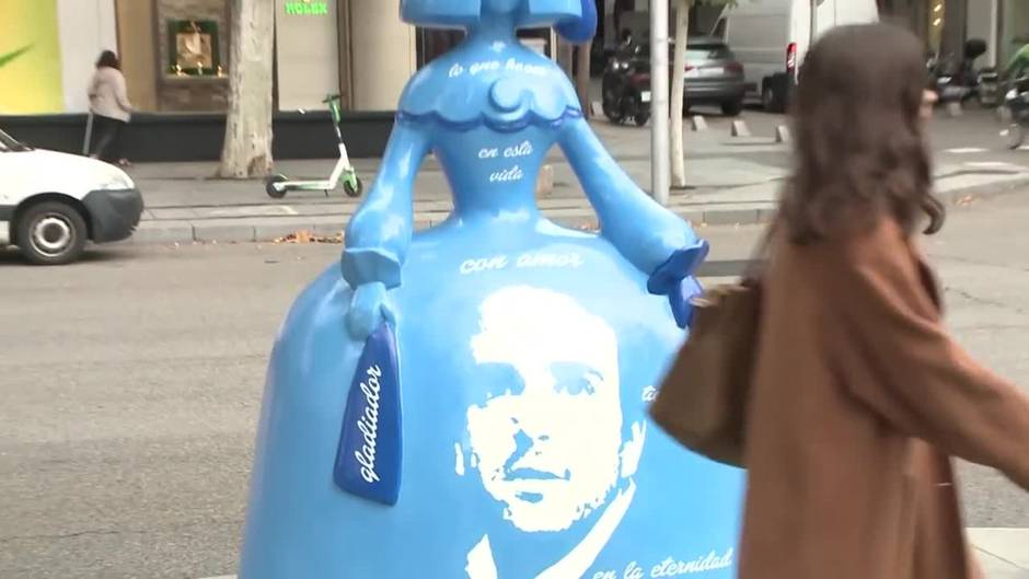 Ana Obregón crea una Menina como homenaje a su hijo