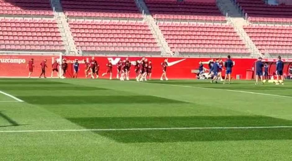 El Sevilla antes del derbi