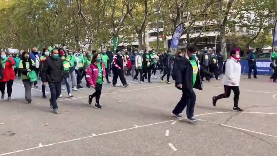 Miles de personas respaldan en Valladolid que la historia del cáncer "cambie"