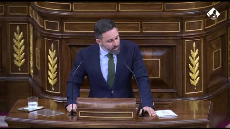 Abascal clama contra las políticas de Pedro Sánchez