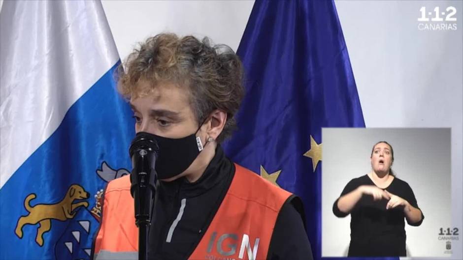 Los científicos observan que el volcán de La Palma "tiene menos energía"