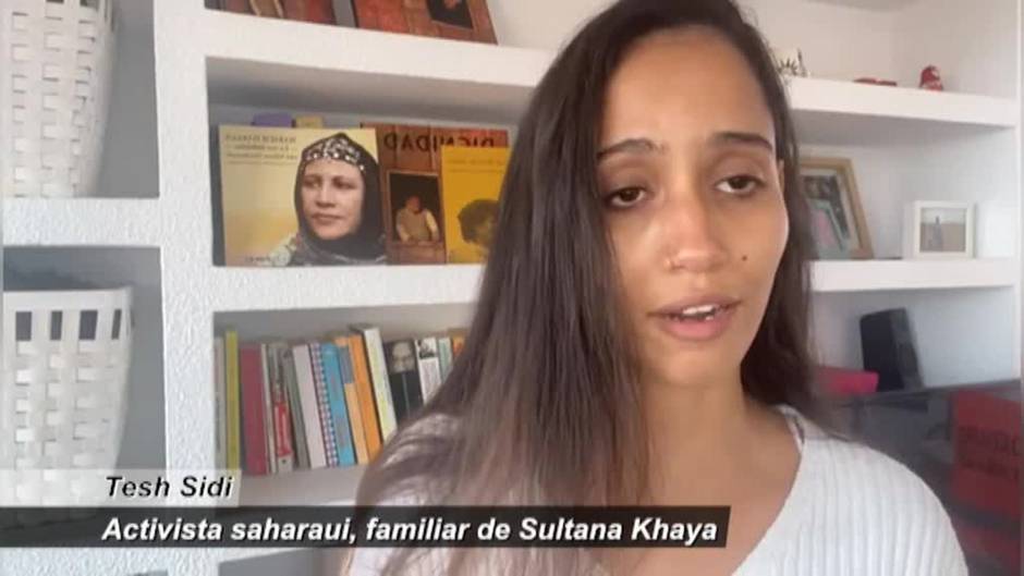 La activista saharaui Sultana Khaya hace un llamamiento desesperado para salvar su vida y la de su familia