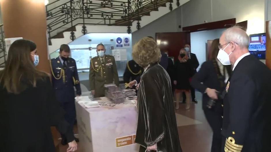 La reina Sofía, una vez más al lado de la música durante la ausencia de los Reyes en España