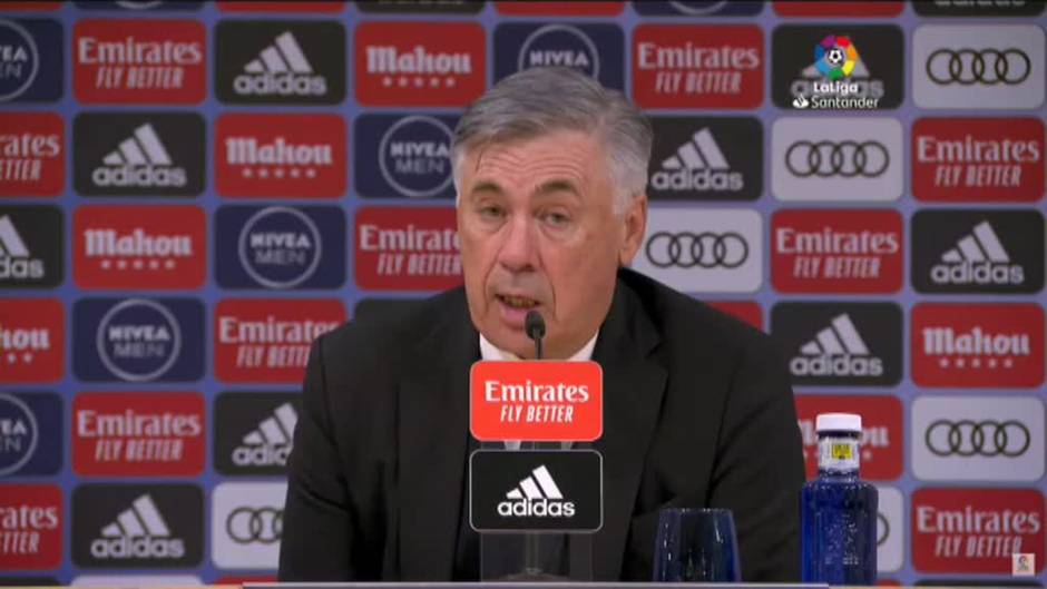 Ancelotti: "Vinicius ha dado un paso más para estar entre los mejores del mundo"