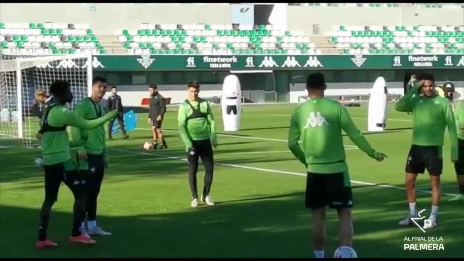 El Betis ya prepara el partido contra el Celtic