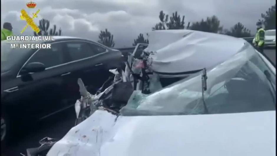 La nieve deja complicaciones en setenta carreteras del norte