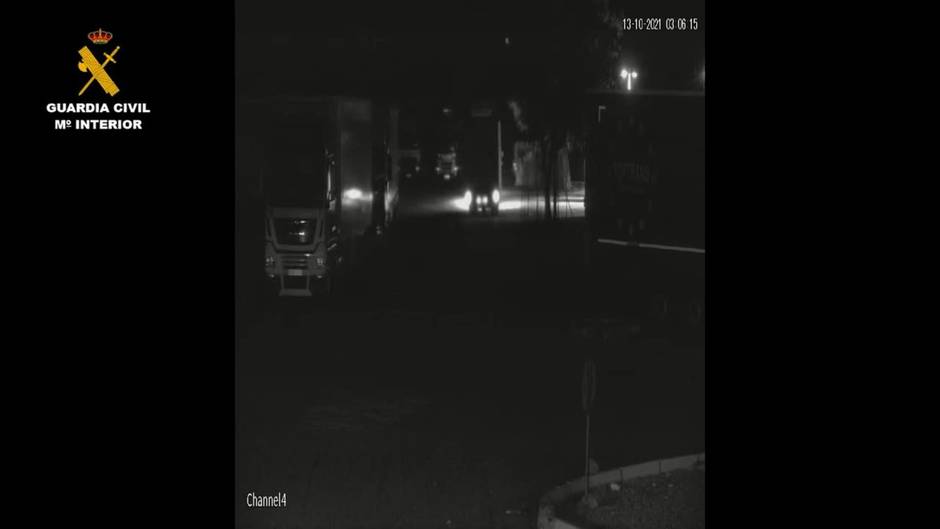 Desmantelado grupo por robar material de camiones en áreas de servicio