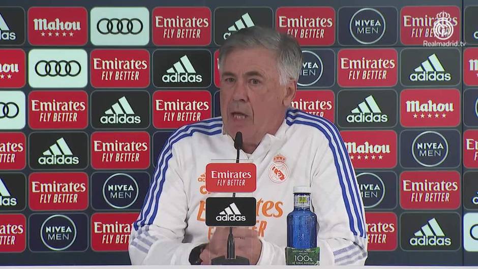 Ancelotti: "Ojalá quedarme diez años en el Real Madrid"