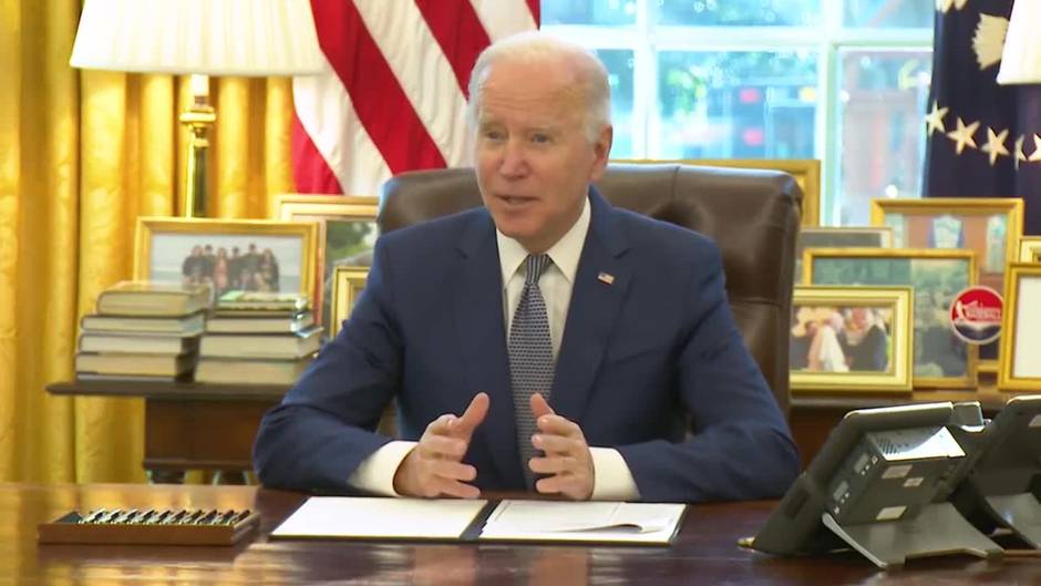 Biden dice que candidatura de Trump en 2024, aumentaría sus opciones de presentarse