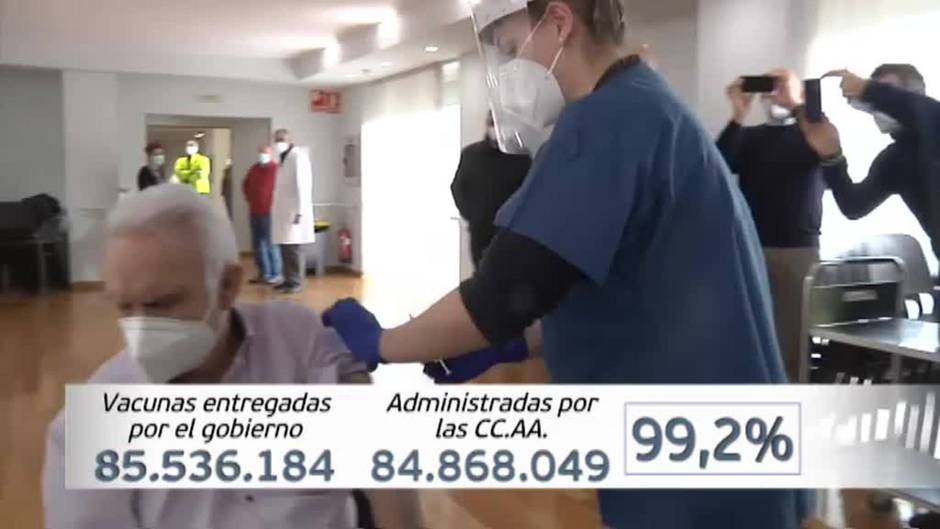 Se cumple un año de la llegada de las vacunas a España