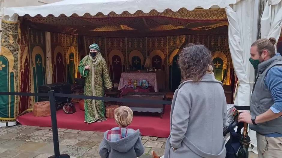 San Fernando inaugura la estancia de los Reyes Magos en el Castillo de San Romualdo
