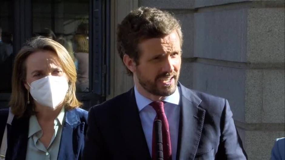 Casado: "El PP no apoyará ninguna contrarreforma laboral, no seremos su muleta"