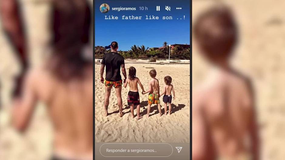 Pilar Rubio y Sergio Ramos despiden el año presumiendo de su amor