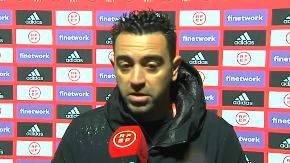 Xavi: "Ha sido una victoria de fe"