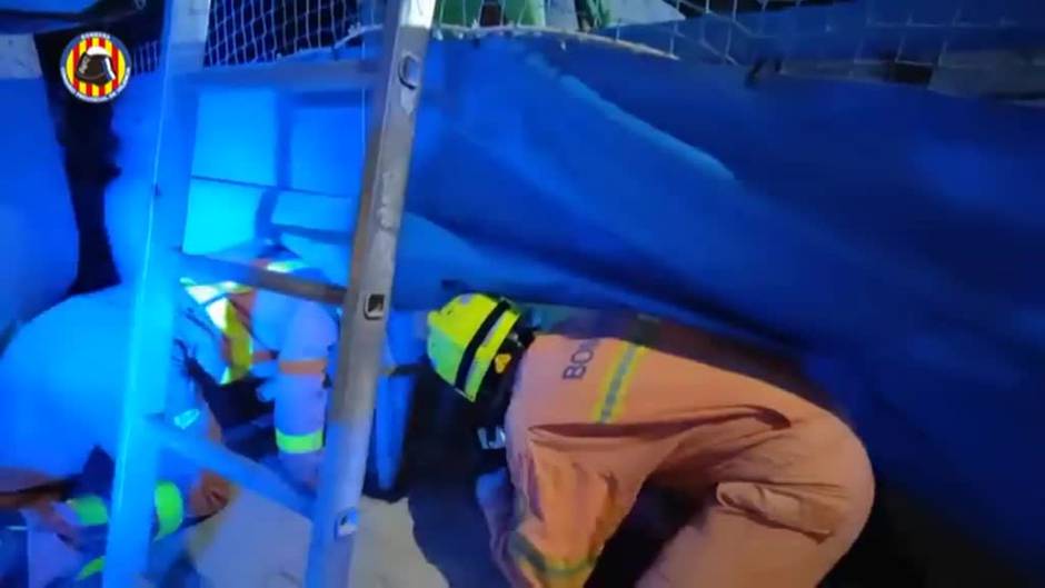 Continúa la investigación para determinar las causas del accidente de Mislata