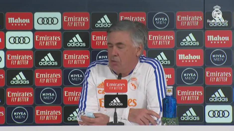 Ancelotti: "No era el mejor campo para Ceballos"