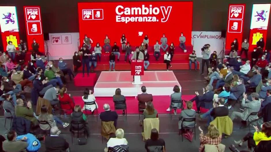 Tudanca dice que la "única manera" de acabar con las ocurrencias de Mañueco es no gobernando