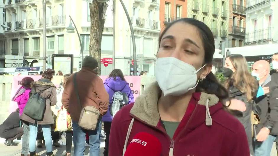 Concentración de recuerdo a mujeres asesinadas que lucharon por sus derechos