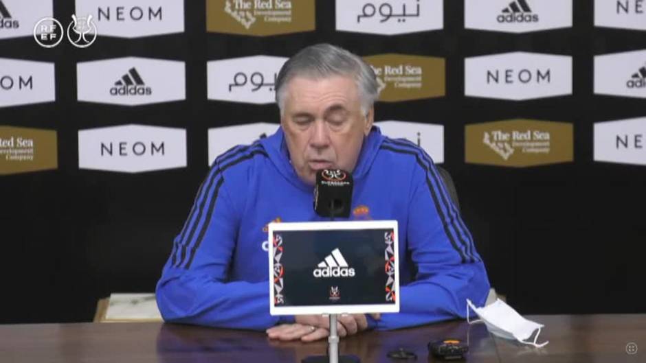 Ancelotti: "Estoy contento de llegar a este partido así"