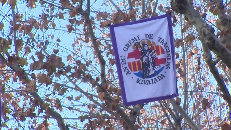 Pere Aragonès visita Igualada (Barcelona) por las fiestas de Els Tres Tombs