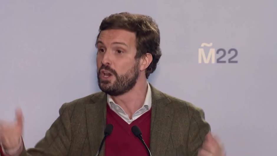 Casado dice que el 13F se vota "Mañueco o sanchismo"