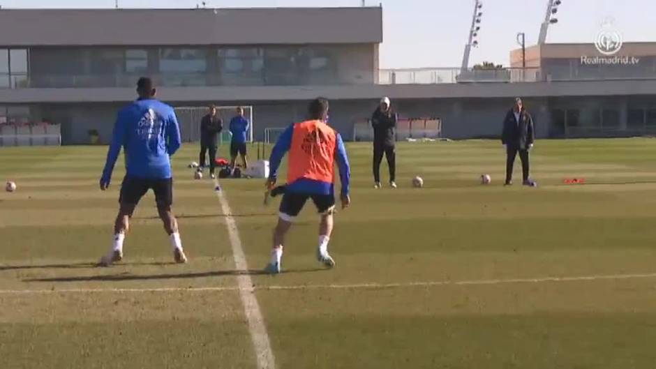 Nueva sesión de trabajo del Real Madrid en Valdebebas