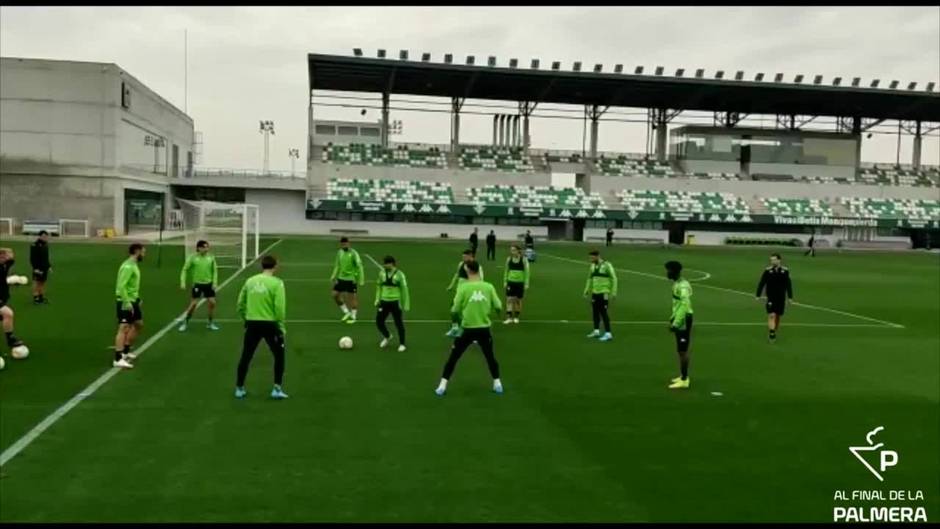 El Betis aterriza y se pone a trabajar pensando en el Villarreal