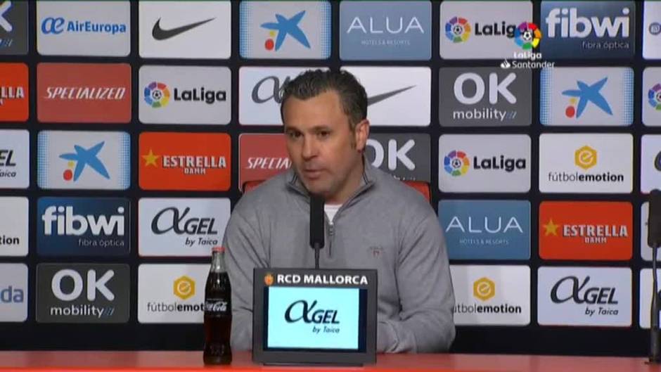 Sergio González critica los dos penaltis que dieron la victoria al Mallorca: "Son de risa"