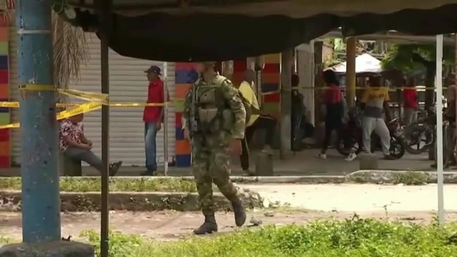 Atentado con coche bomba en Colombia