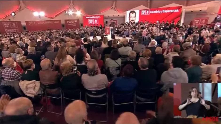 Sánchez pide concentrar el voto en PSOE para frenar la coalición PP-VOX