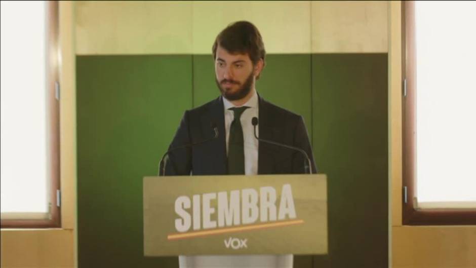 García-Gallardo: "No vamos a abstenernos y vamos a hacer valer nuestros votos"