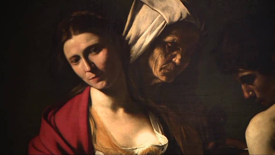 Palacio Real expone la obra 'Salomé con la cabeza de Juan el Bautista' de Caravaggio